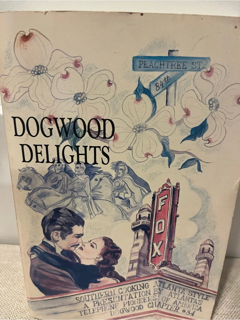 Dogwood Delights Cookbook Telephone Pioneers of America Chap 84 Atlanta Vtg 1984